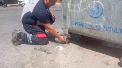 Torbalı Belediyesi, hafta sonu dinlemeden ilçenin dört bir yanında çalışmalarını