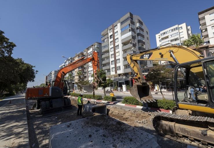 İZSU Genel Müdürlüğü, Bergama ilçe merkezinde taşkın riskine karşı yaklaşık