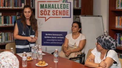 İzmir Büyükşehir Belediyesi, “Mahallede Söz Sende” programıyla İzmirlilerin kent yönetimine