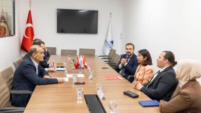Peru’nun Ankara Büyükelçisi Luz Betty Caballero Morales ve beraberindeki heyet