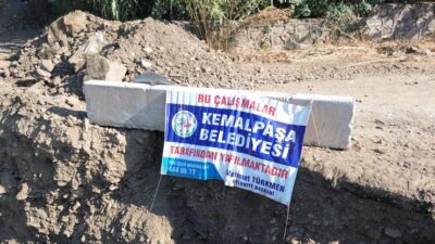 Kemalpaşa Belediyesi, üreticilerin tarım arazilerine güvenli ve kesintisiz ulaşımını sağlamak