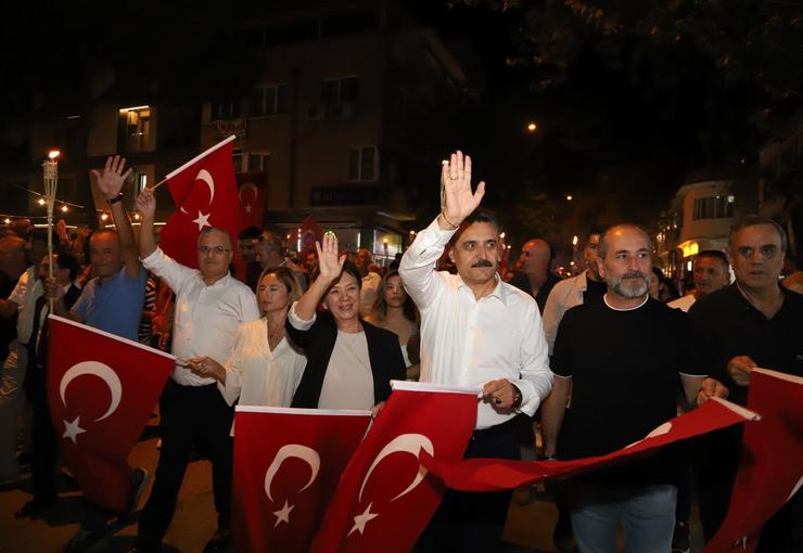 Dikili'nin düşman işgalinden kurtuluşunun 104. yıl dönümü, gün boyunca düzenlenen