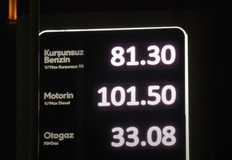 Türkiye genelinde akaryakıt fiyatlarındaki artış trendi devam ederken, motorinin litre