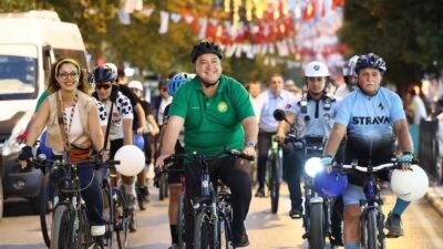 Başkan Dutlulu, Avrupa Hareketlilik Haftası’nda Manisalılarla Pedal Çevirdi