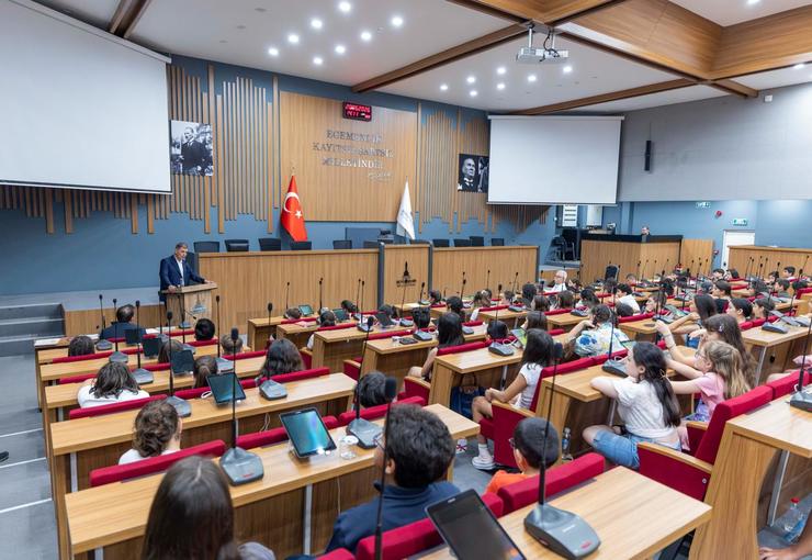 İzmir Büyükşehir Belediyesi’nin çocukların kent yaşamına ilişkin görüşlerini paylaşabilmeleri ve