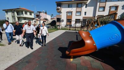 Efes Selçuk Belediye Başkanı Filiz Ceritoğlu Sengel, Mahalle Buluşmaları kapsamında