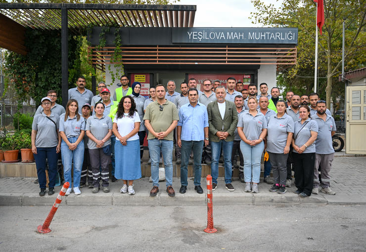 Bornova Belediye Başkanı Ömer Eşki, 20 Eylül Dünya Temizlik Günü’nde