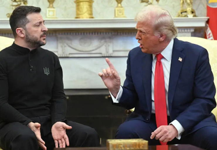 Ukrayna Devlet Başkanı Volodimir Zelenskiy, ABD'nin seçilmiş başkanı Donald Trump