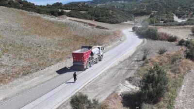 Manisa Büyükşehir Belediyesi, Selendi ilçesi Halılar Mahallesi ile Harbiciler karayolu