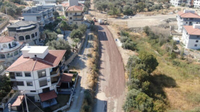 Foça’da yol yapım ve yenileme çalışmaları, İzmir Büyükşehir Belediyesi İZBETON