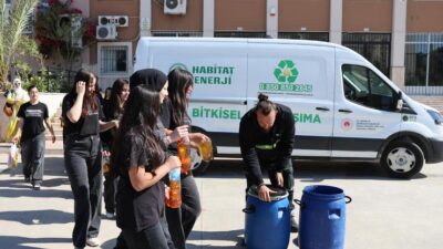 Buca Belediyesi’nin, çevre kirliliğinin önüne geçmek amacıyla başlattığı bitkisel atık