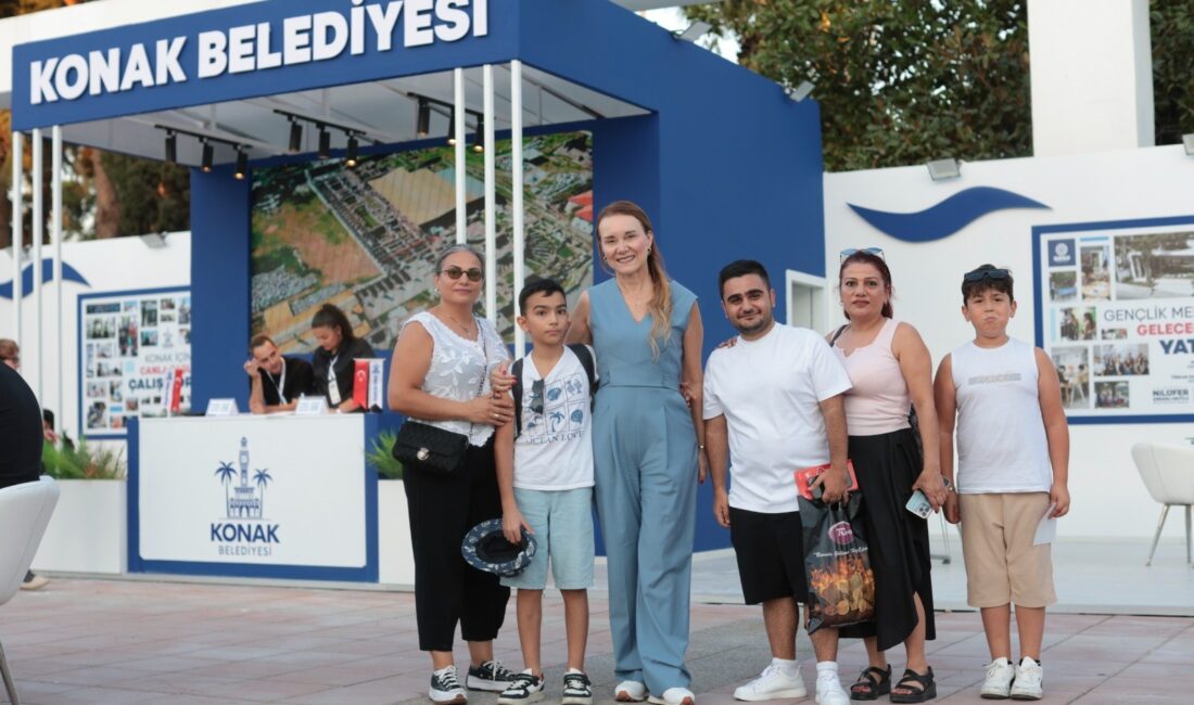 Konak Belediyesi, 95. İzmir Enternasyonal Fuarı’nda yer alan standıyla bu
