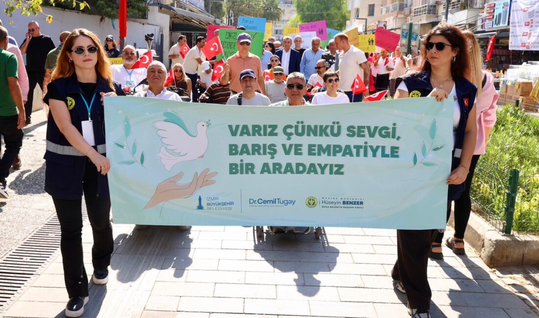 Buca’da barışın sesi yükseldi