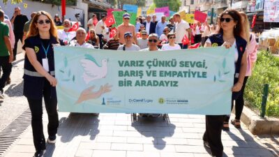 Buca’da barışın sesi yükseldi