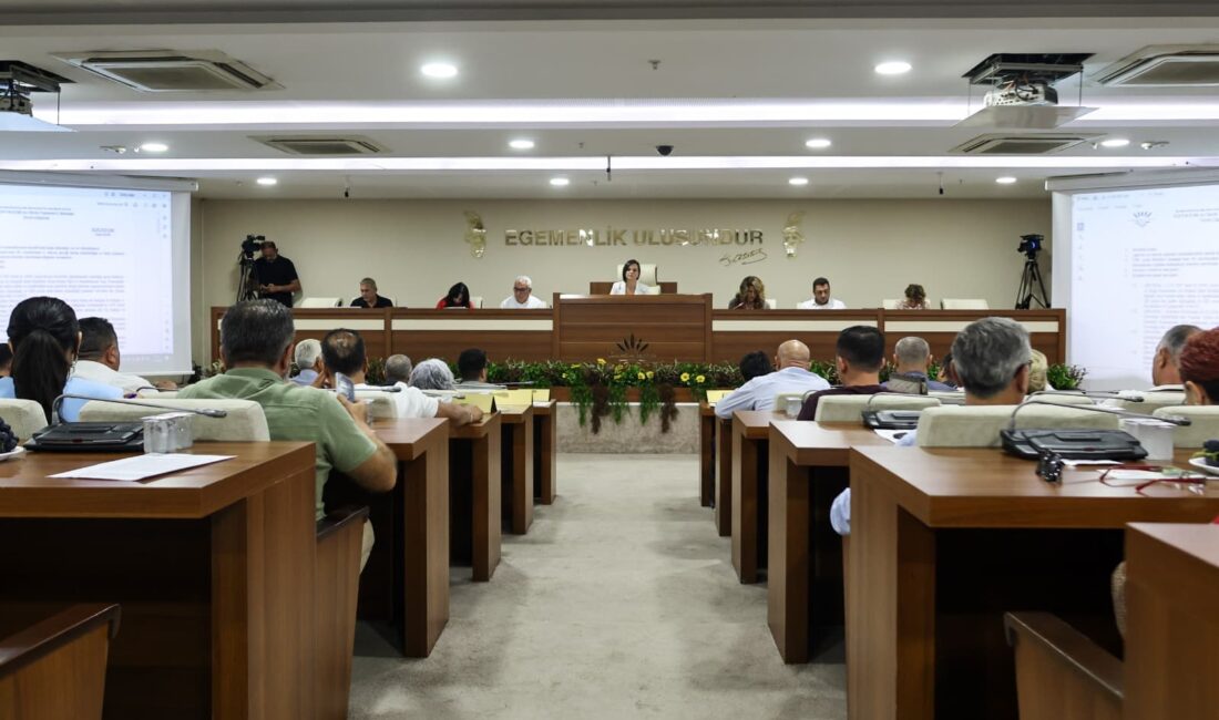 Karabağlar Belediye Meclisi Eylül Ayı Olağan Toplantısı Belediye Başkanı Helil