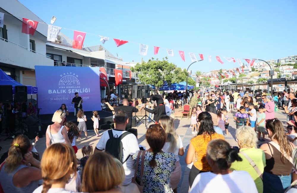 Çeşme’nin önemli balıkçılık merkezlerinden Dalyan, “Vira Bismillah! Dalyan Balık Şenliği”