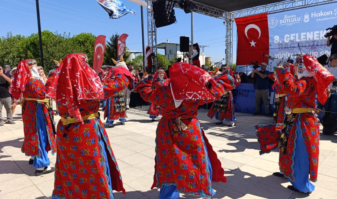 Manisa'nın Şehzadeler ilçesi Sancaklı İğdecik Mahallesinde düzenlenen 8. Bağbozumu ve