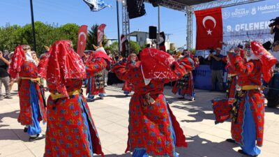 Manisa'nın Şehzadeler ilçesi Sancaklı İğdecik Mahallesinde düzenlenen 8. Bağbozumu ve