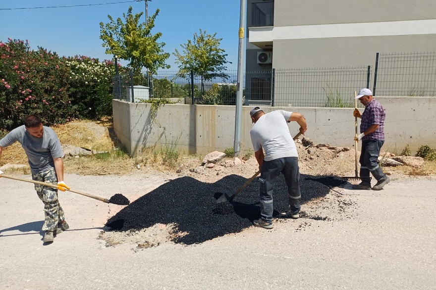 Menderes Belediyesi, Belediye Başkan V. Asuman Şen’in gelişiyle birlikte asfaltlama