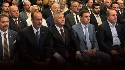 Milliyetçi Hareket Partisi’nin 15’inci Olağan İzmir İl Kongresi Balçova’daki bir