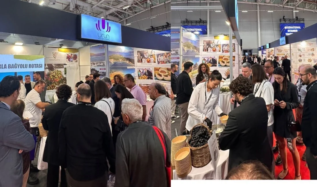 İstanbul Turizm Fuarı’nda yer alan Urla standı, fuarın ilk gününde