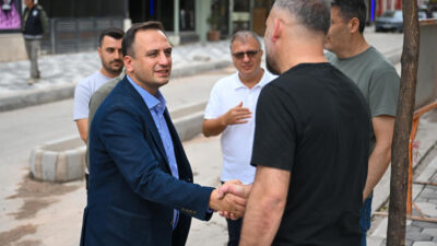Bornova Belediye Başkanı Ömer Eşki, kentin en yoğun akslarından biri