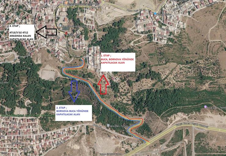 İzmir Büyükşehir Belediyesi, Buca ile Bornova arasındaki ulaşımın önemli güzergâhlarından
