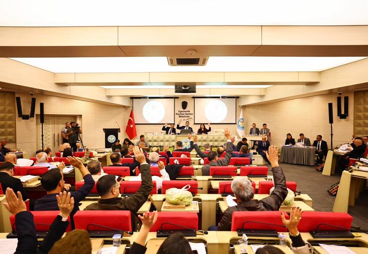 Manisa Büyükşehir Belediyesi Ekim Ayı Meclis Toplantısı’nda gündem maddeleri görüşülerek