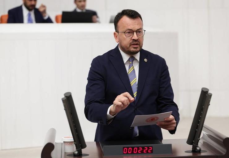 YENİ Parti Denizli Milletvekili Şeref Arpacı, TBMM Genel Kurulu’nda İYİ