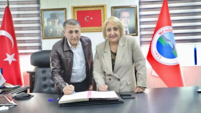Menderes Belediyesi 764 işçiyi kapsayan toplu iş sözleşmesini Belediye İş