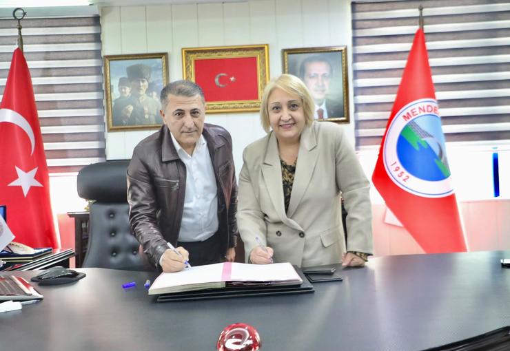Menderes Belediyesi 764 işçiyi kapsayan toplu iş sözleşmesini Belediye İş