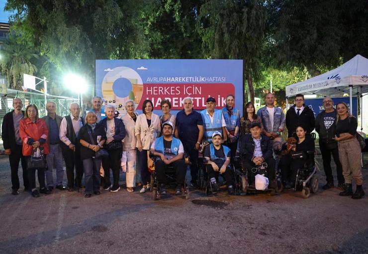 Karabağlar Belediyesi, Avrupa Hareketlilik Haftası kapsamında “Herkes İçin Hareketlilik” temasıyla