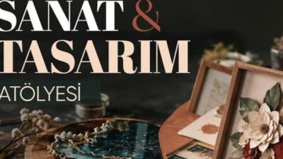 Bayraklı Belediyesi, sanat ve tasarıma ilgi duyan vatandaşları Epoksi ve