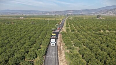 İzmir Büyükşehir Belediyesi, Selçuk’ta kırsal mahallelere ulaşımı kolaylaştırmak için Zeytinköy