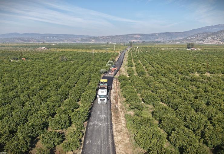 İzmir Büyükşehir Belediyesi, Selçuk’ta kırsal mahallelere ulaşımı kolaylaştırmak için Zeytinköy