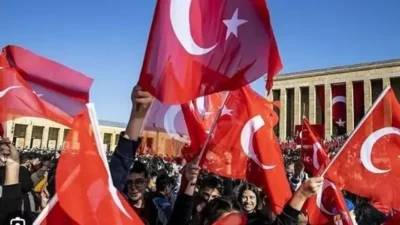 İZTO, İTB, ESİAD ve EGİAD başkanları, Cumhuriyetin 103. yılı dolayısıyla