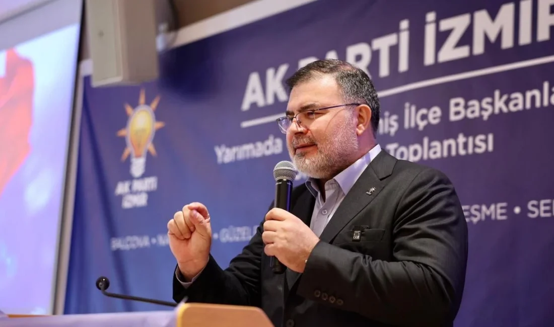 AK Parti İzmir İl Başkanı Bilal Saygılı, 2023'te hizmete açılan