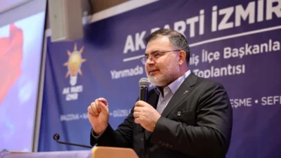 AK Parti İzmir İl Başkanı Bilal Saygılı, 2023'te hizmete açılan