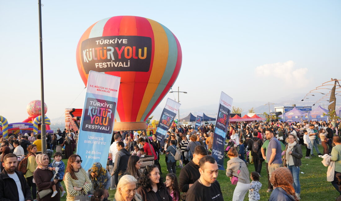 Kültür ve Turizm Bakanlığı tarafından düzenlenen Türkiye Kültür Yolu Festivali’nin