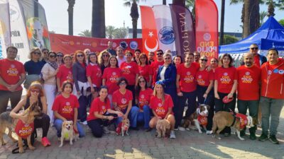 24 Ekim Dünya Çocuk Felci Günü’nde Kültürpark’ta düzenlenen “Patili Dostlar