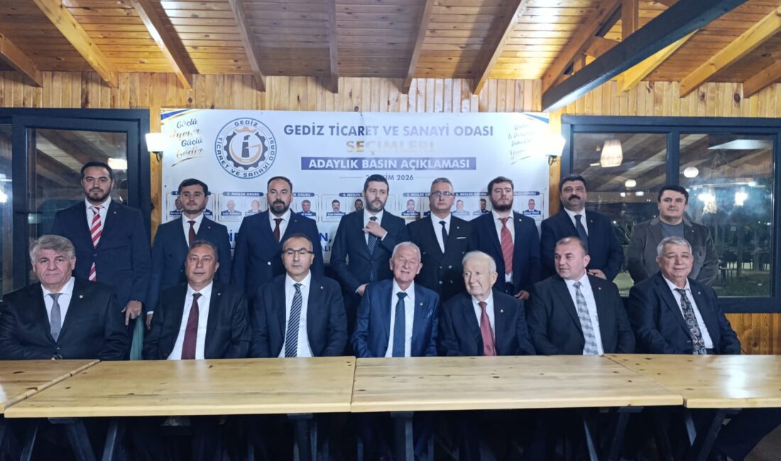 Kütahya Gediz Ticaret ve Sanayi Odası Başkanı Vedat Öztürk, yoğun
