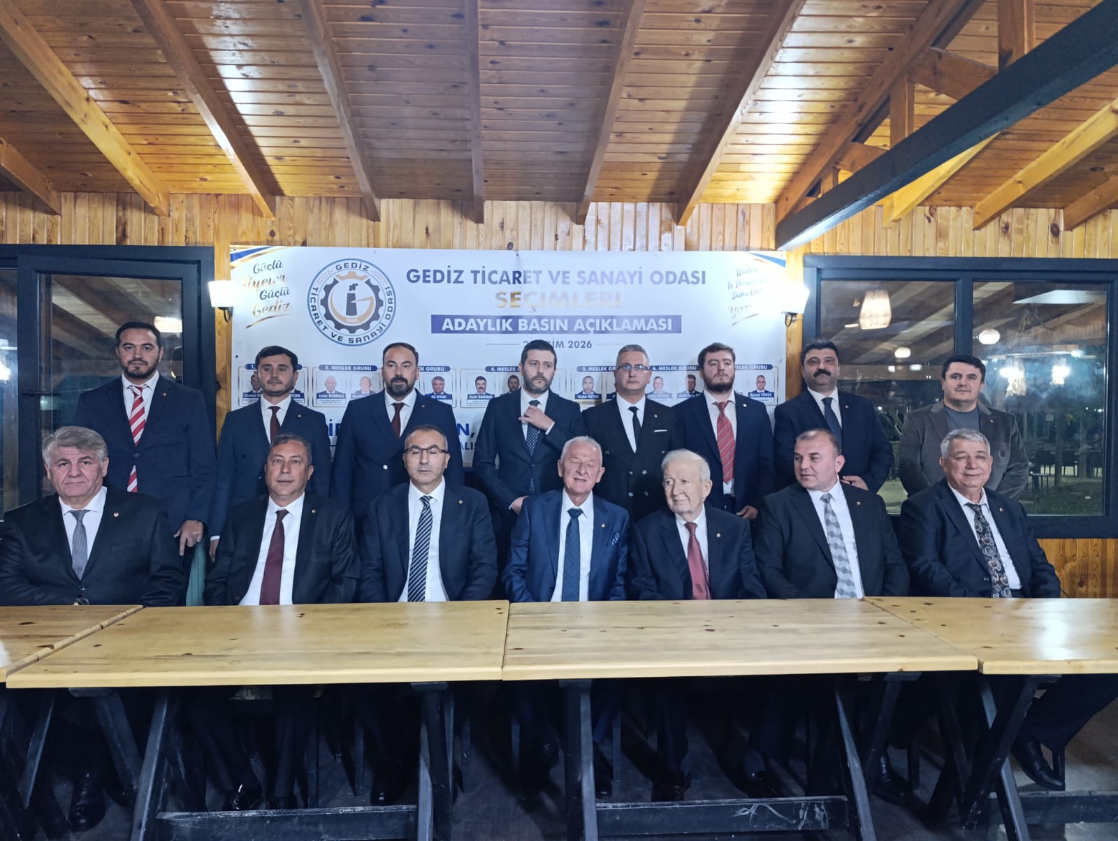 Kütahya Gediz Ticaret ve Sanayi Odası Başkanı Vedat Öztürk, yoğun