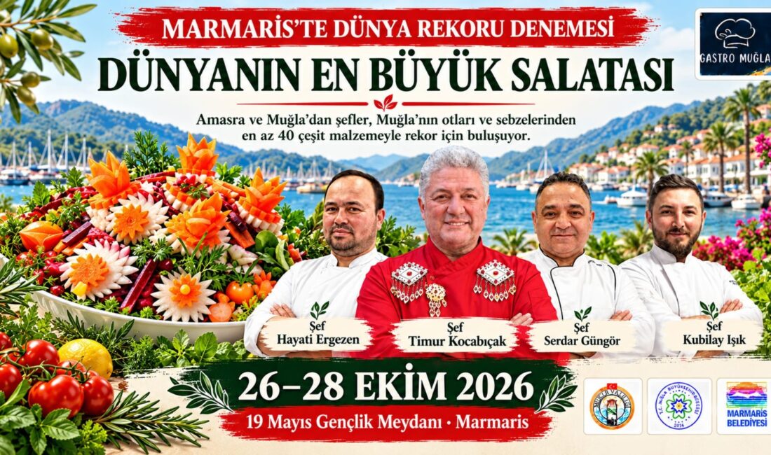 Turizm sezonu sona ererken Marmaris; bu kez 26 - 27