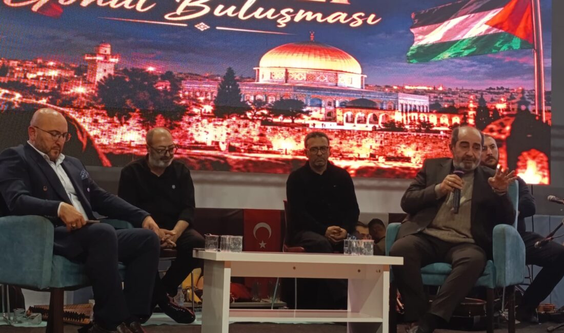 Manisa’nın Salihli ilçesinde Ak Parti Gençlik Kolları tarafından düzenlenen, ”Salihli