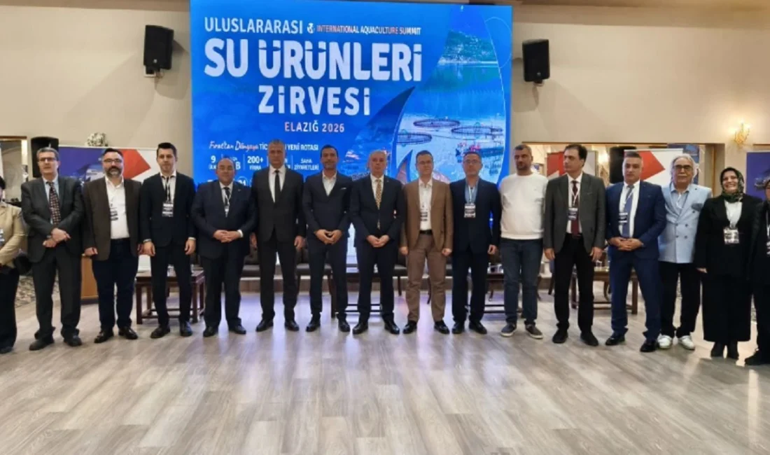 Ana-Süm-Der öncülüğünde Elazığ’da düzenlenen Uluslararası Su Ürünleri Zirvesi’nde üretim, ihracat,