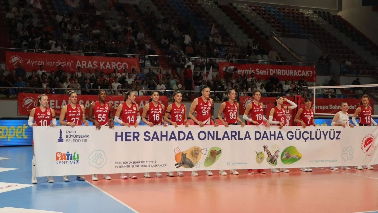 Aras Kargo Spor Kulübü, Sultanlar Ligi’ndeki yeni sezonun ilk maçında
