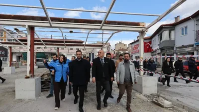 Yatağan’da sürdürülen yatırımlar ve projeler sahada değerlendirildi. Muğla Büyükşehir Belediyesi