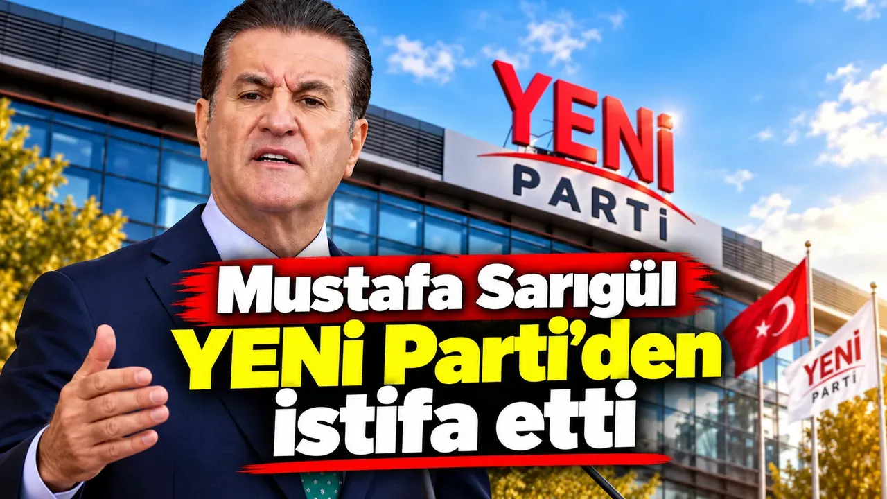 Erzincan Milletvekili Mustafa Sarıgül, hakkında yürütülen soruşturma sonuçlanıncaya kadar YENİ