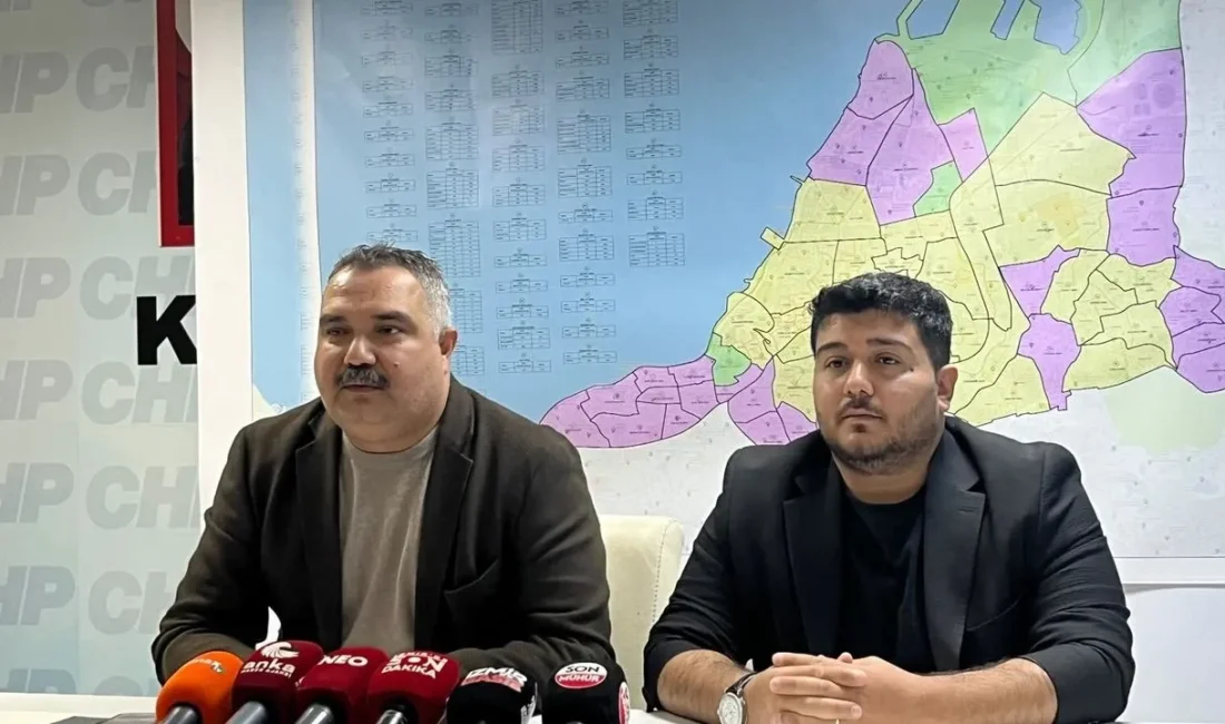 CHP Konak İlçe Başkanı Emrah Kazımoğlu, mahalle birleşmesi kararı öncesinde