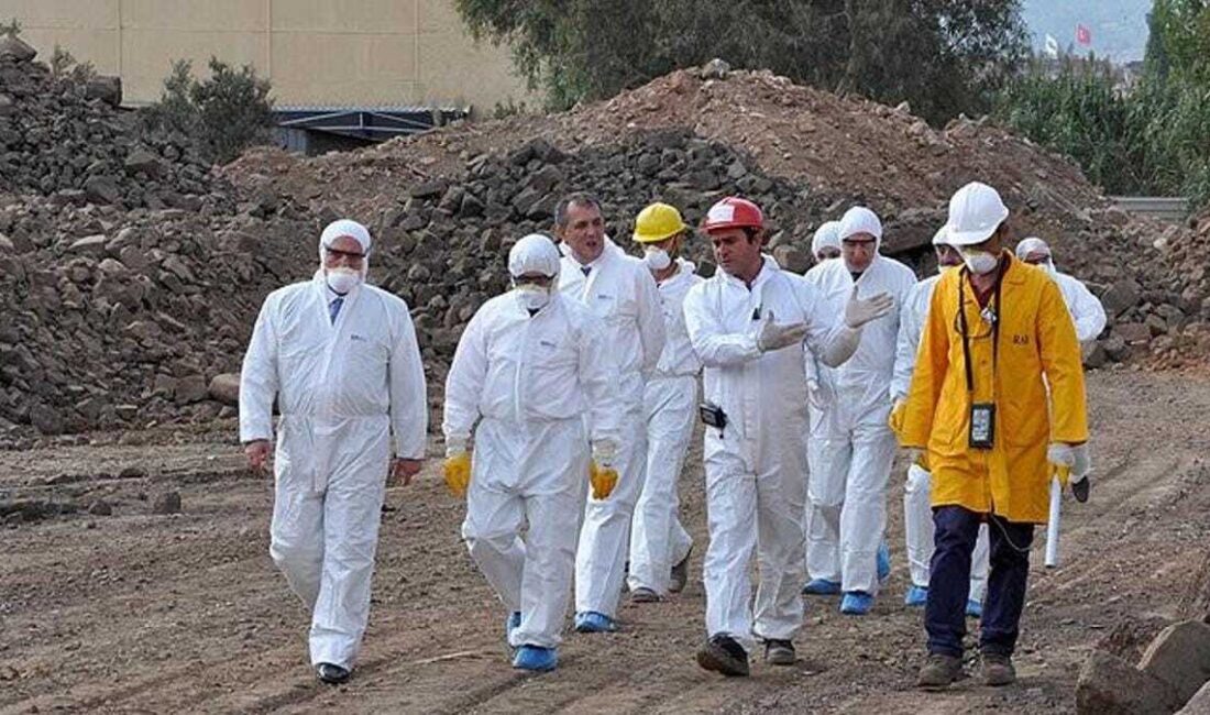 Nükleer Düzenleme Kurumu (NDK), İzmir’in Gaziemir ilçesinde radyoaktif kirlilik tespit